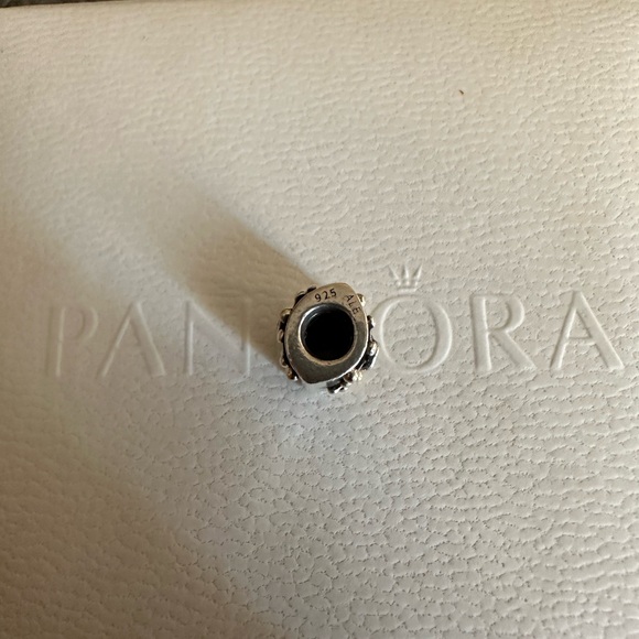 Pandora Two-Tone Retired Starburst Charm - Picture 2 of 2